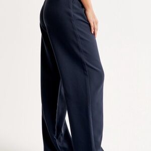 A&F Curve Love Sloane Tailored Wide Leg Pant